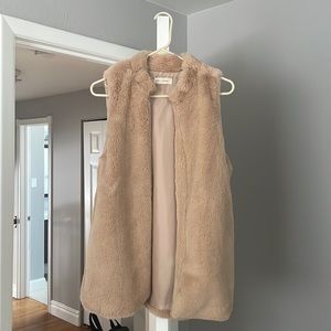 First Look Faux Fur Vest
